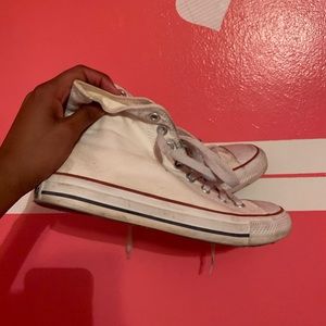 White High Top Converse